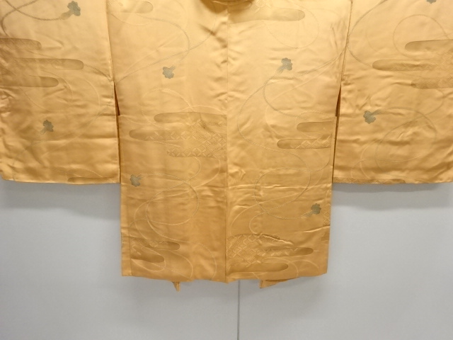 JAPANESE HAORI COAT / EGASUMI & KUMIHIMO CORD 